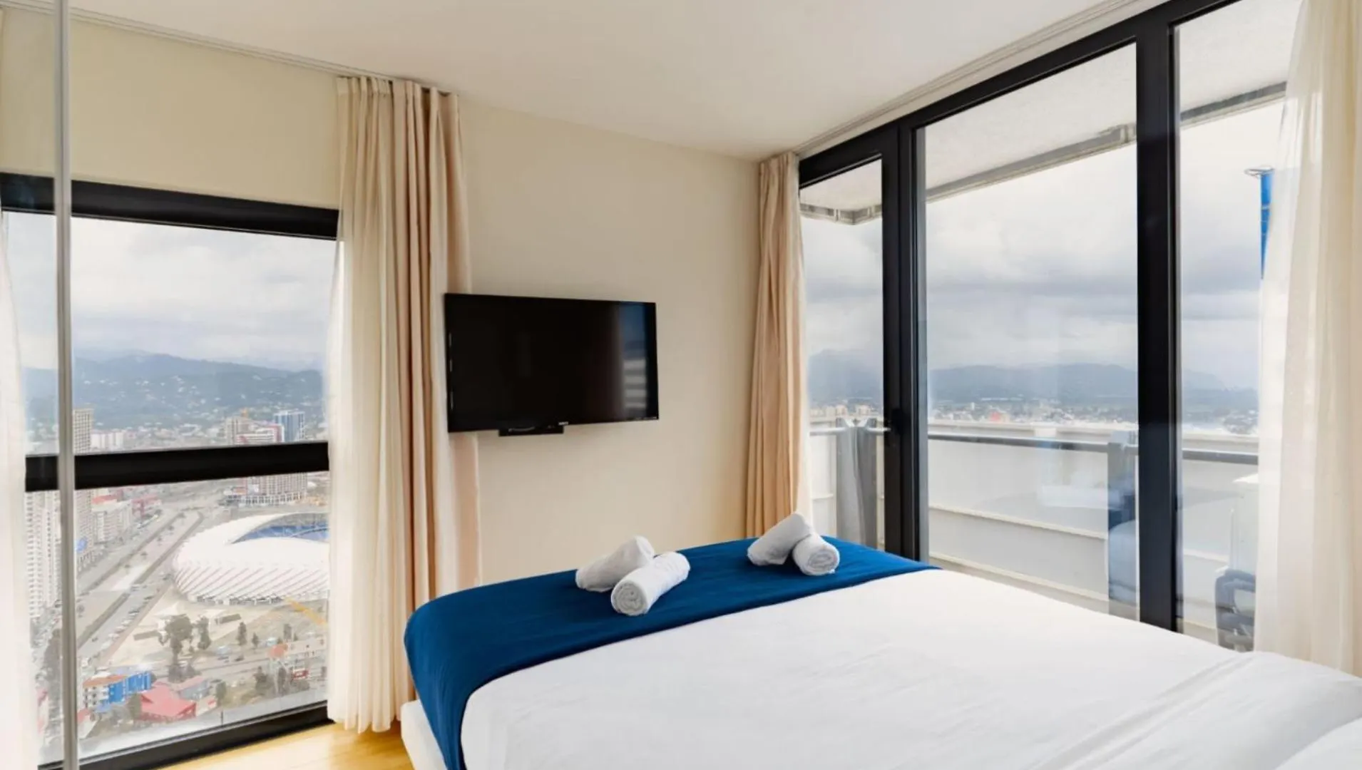*****  Comfy Sea View Aparthotel In Orbi City باتومي جورجيا